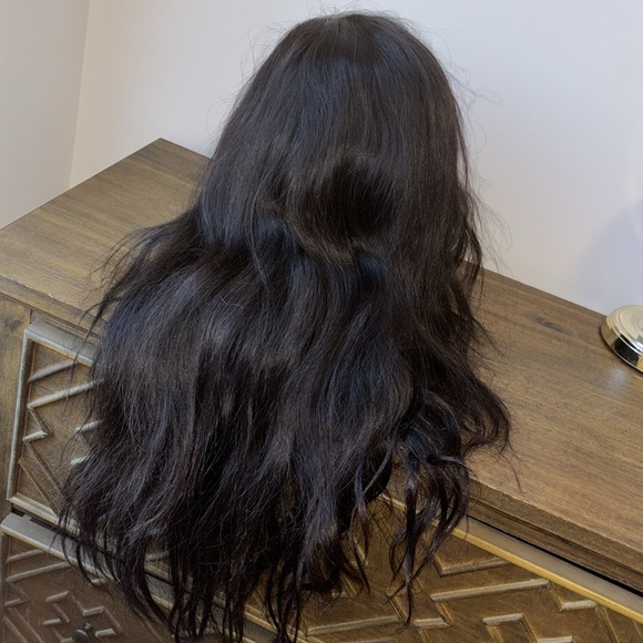 Natural Wavy human hair wig - Picture 12 of 15